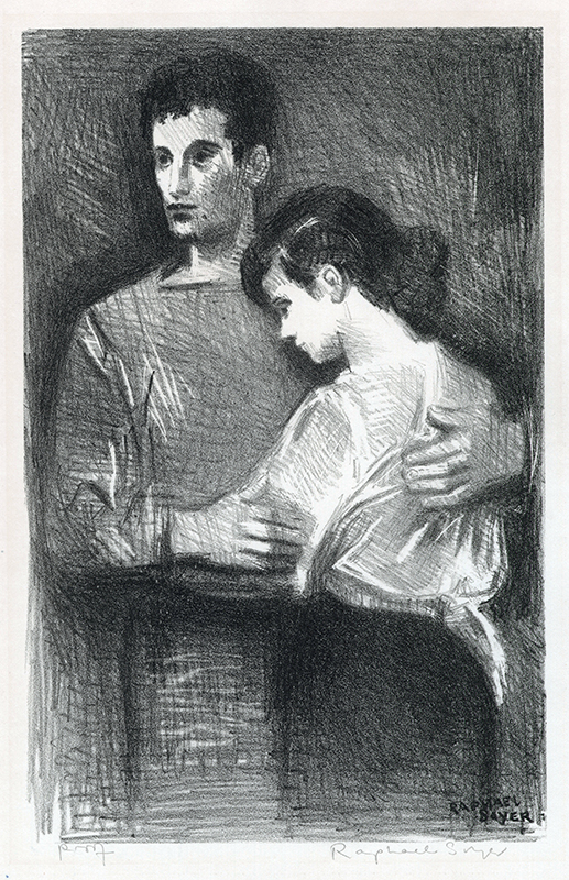 Boy and Girl by Raphael Soyer