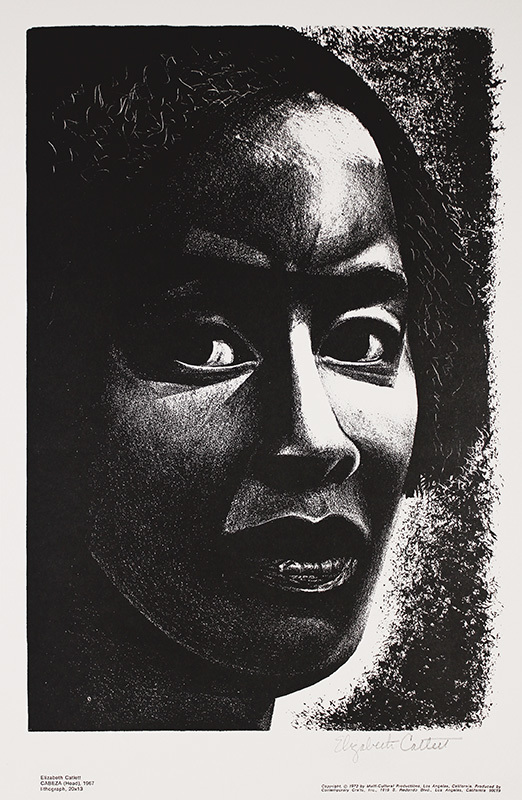 Elizabeth Catlett (portfolio of 6 pencil signed reproductions) by Elizabeth Catlett