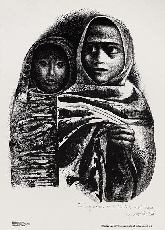 Elizabeth Catlett (portfolio of 6 pencil signed reproductions) by Elizabeth Catlett