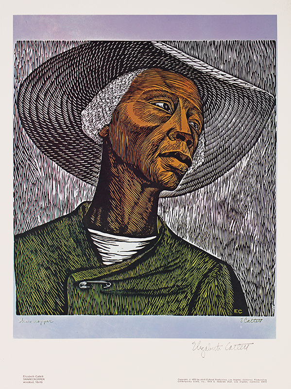 Elizabeth Catlett (portfolio of 6 pencil signed reproductions) by Elizabeth Catlett