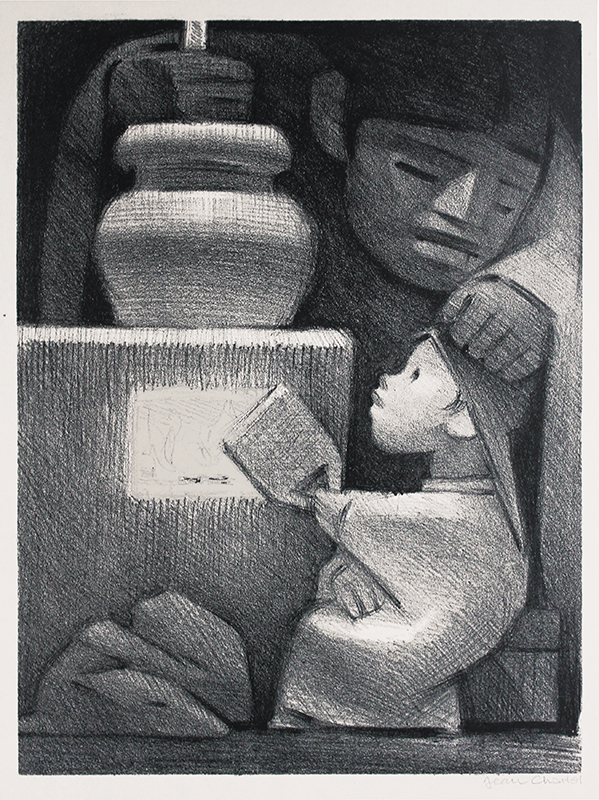 Mexican Kitchen by Jean Charlot