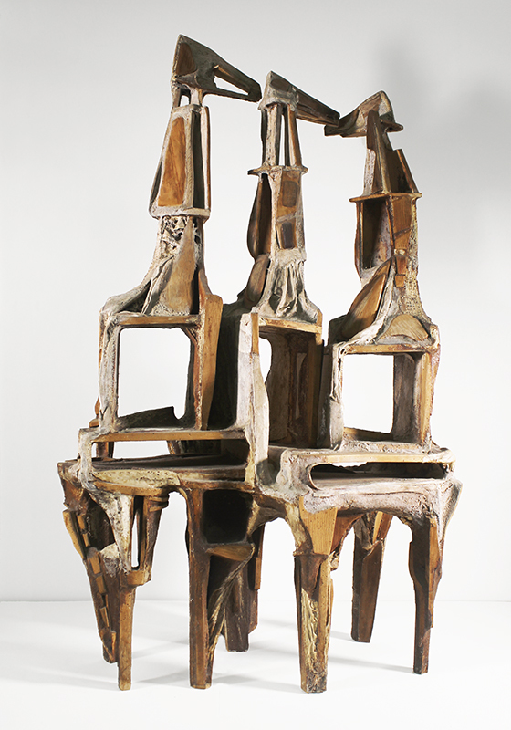Giraffe trio by Pamela Boden
