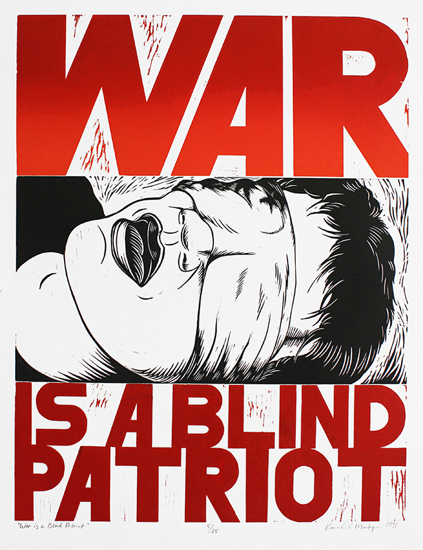 War is a Blind Patriot by Emmanuel C. Montoya