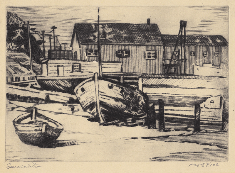 Sausalito by William Seltzer Rice
