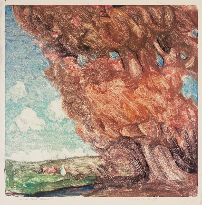 The Old Oak by Clark Hobart