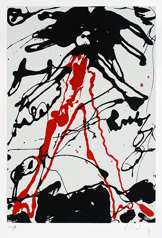 Striding Figure - from Conspiracy: The Artist as Witness portfolio by Claes Thure Oldenburg