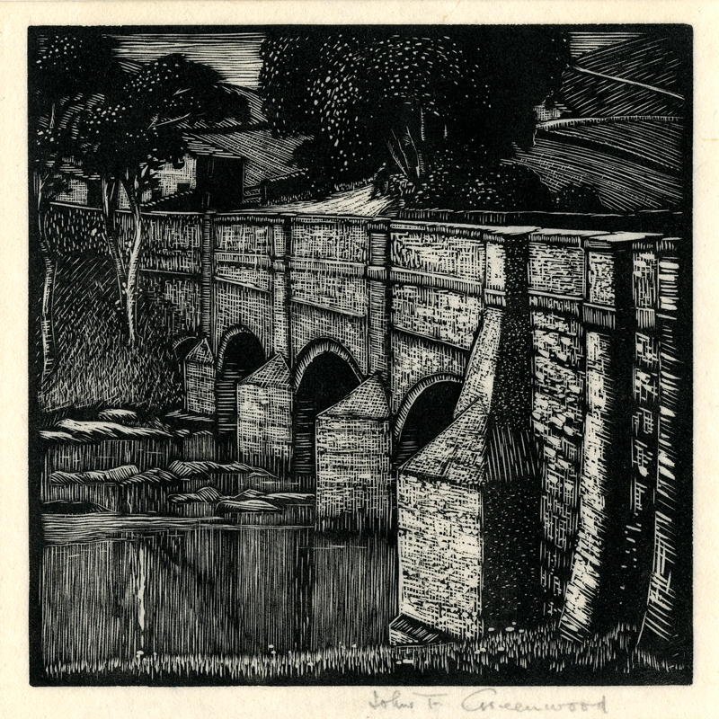 Grassington Bridge, Morkshire by John Frederick Greenwood