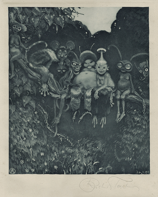 Die Zuschauer (The Audience) by Richard Heinrich Teschner