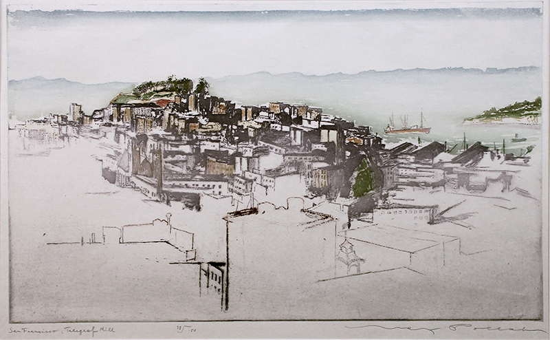 San Francisco: Telegraph Hill by Max Pollak