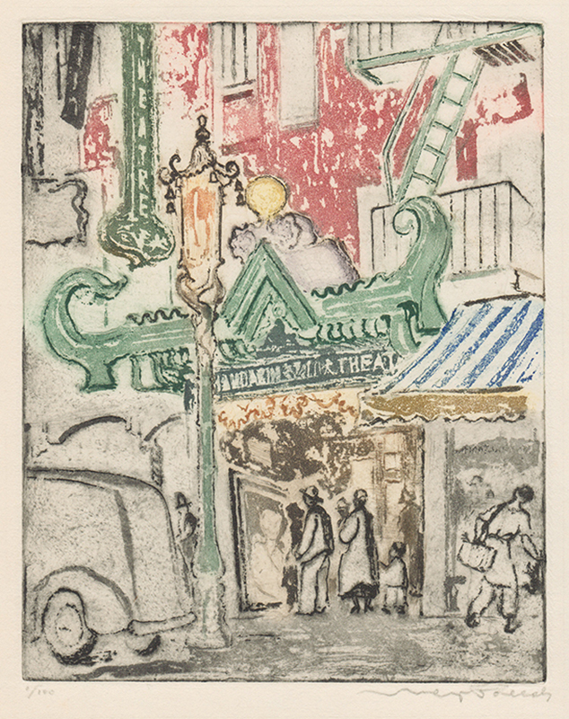 San Francisco Chinese Theatre by Max Pollak