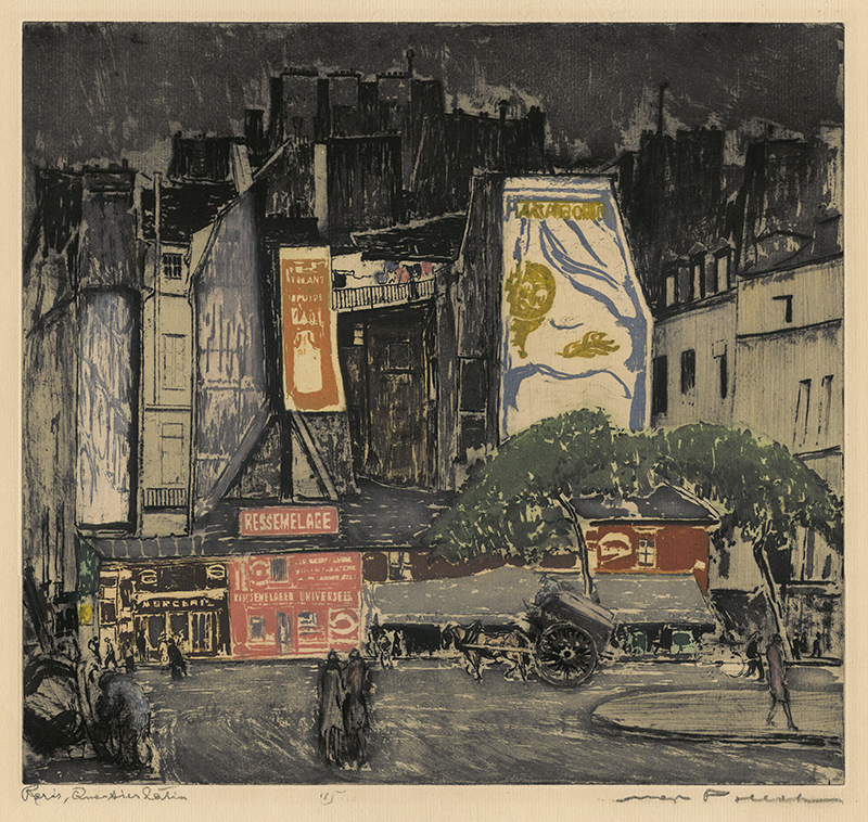 Paris, Quartier Latin by Max Pollak