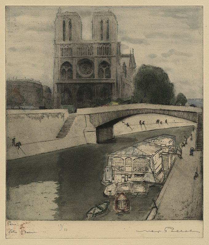Paris: Notre Dame by Max Pollak