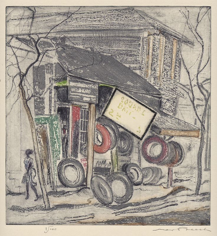 New Orleans Tire Shop by Max Pollak