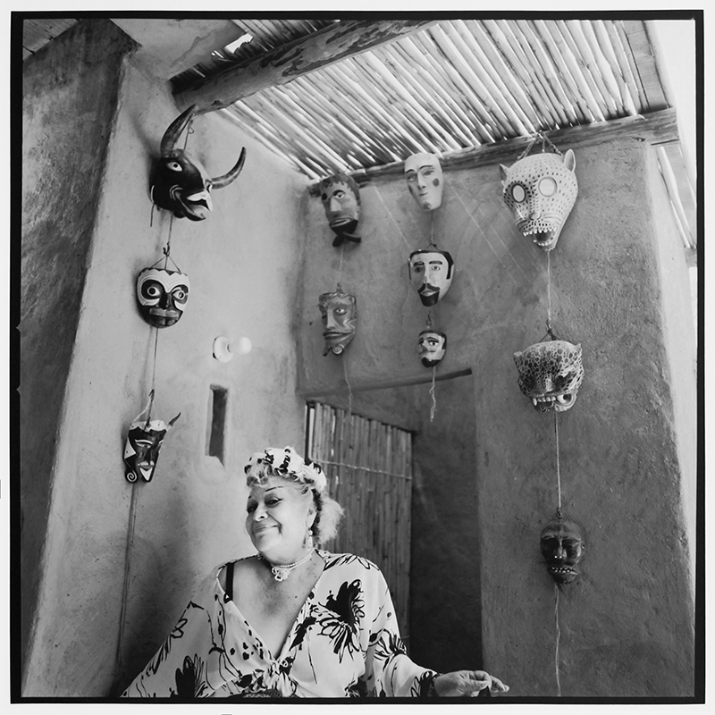 Fabulous Lady, Oaxaca, Mexico (from the Oaxacan Portraits series) by Nancy Jo Edelstein