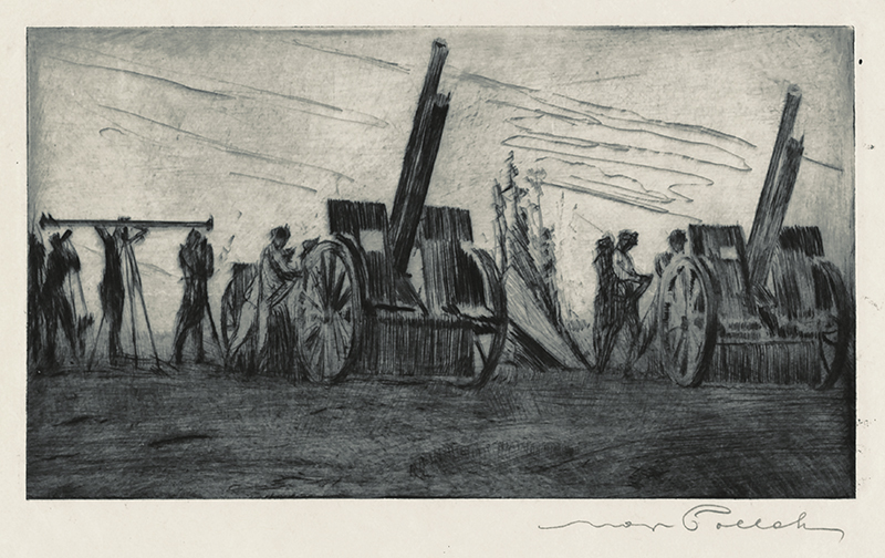 Anti-aircraft, June by Max Pollak