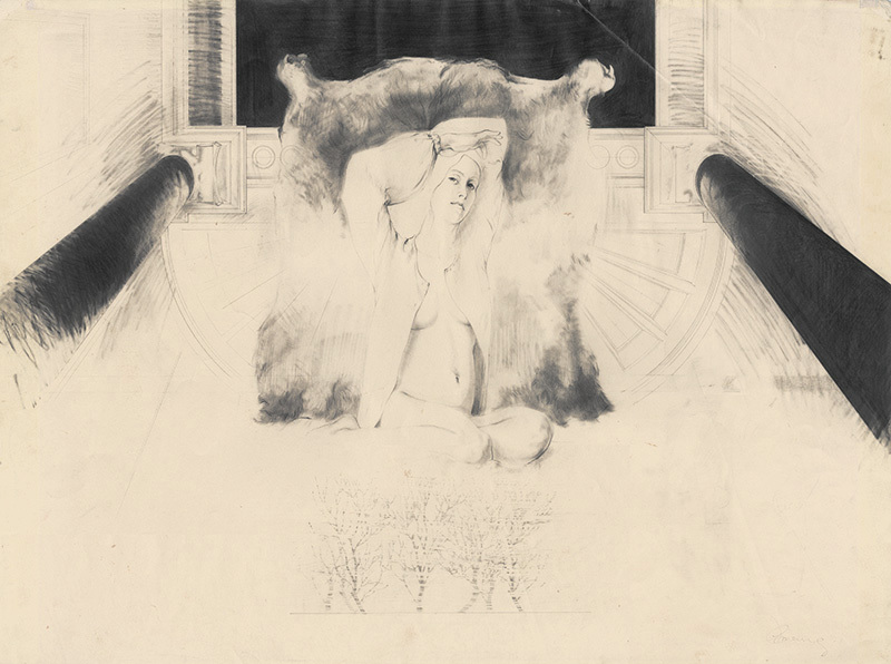 Untitled (woman in bed) by Wayloon Chuang