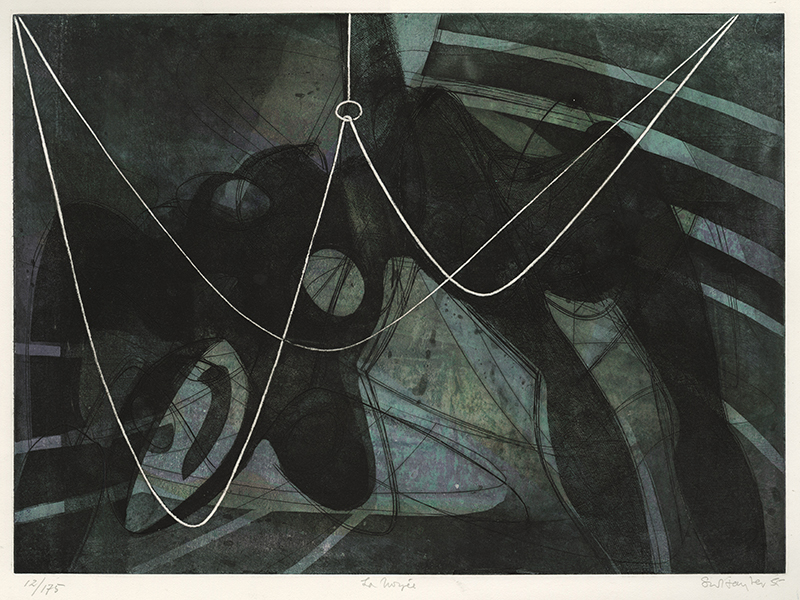 La Noyée (Drowned Woman) by Stanley William Hayter