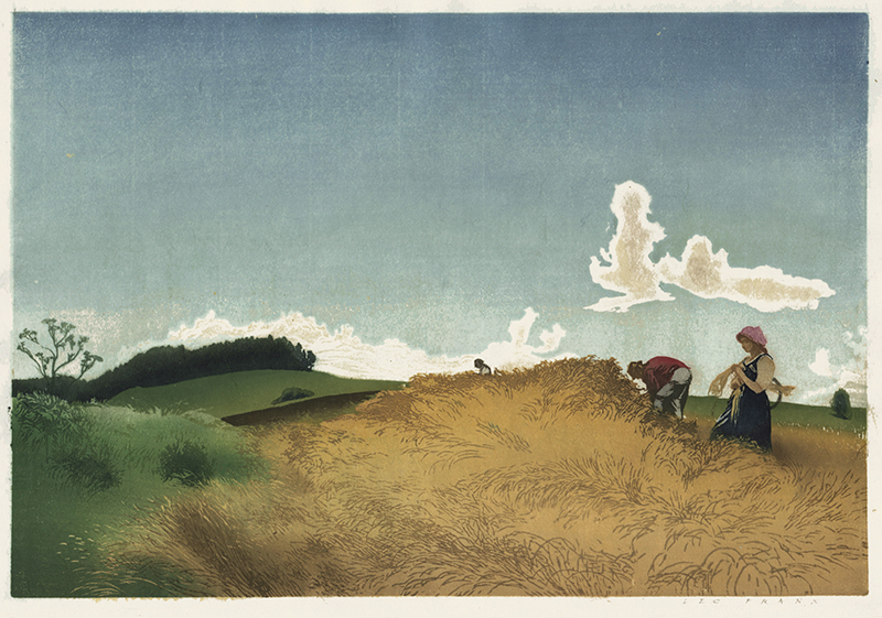 (Grain Harvest) by Leo Frank