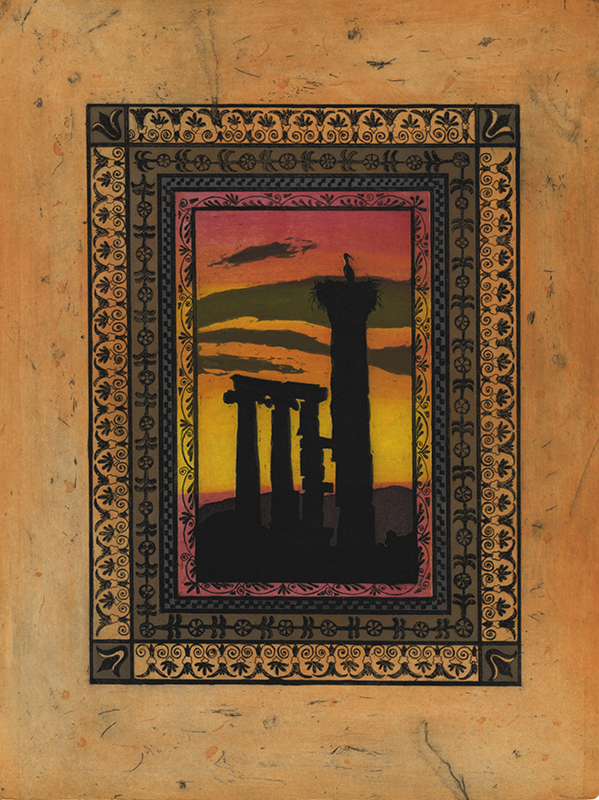 Aphrodisias-Days End - from The Book of Hours by Eleanor Rappe