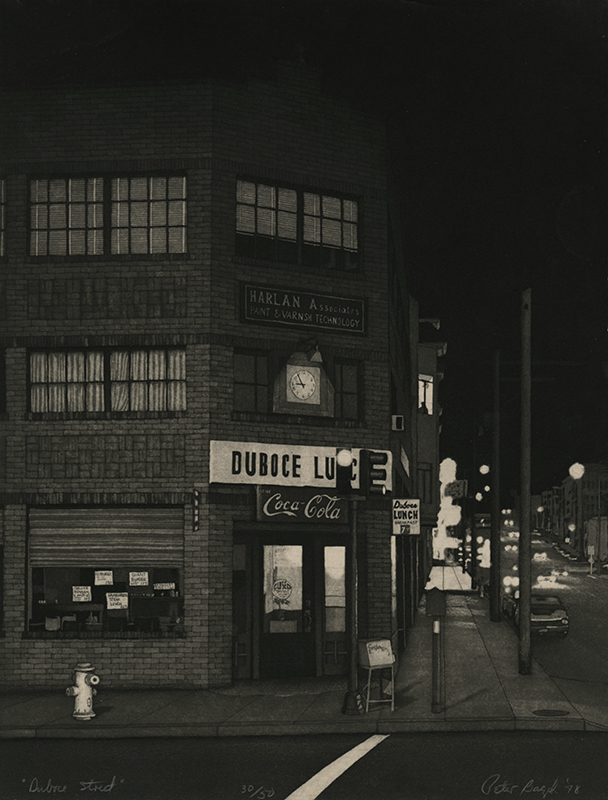 Duboce Street - from The Book of Hours by Peter Baczek