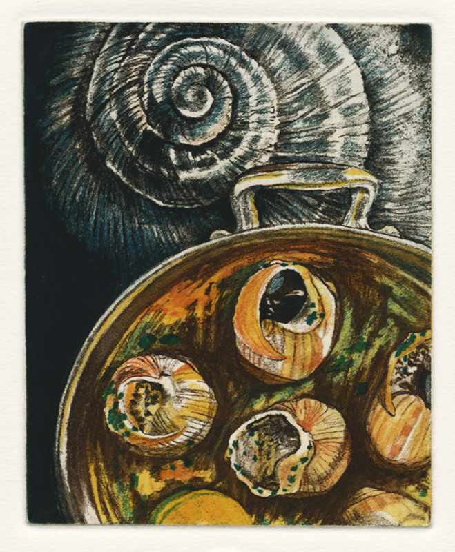 Escargots - from The Legendary Feast portfolio by Robilee Frederick