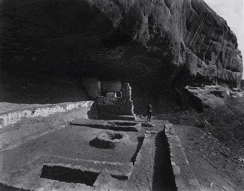 Mesa Verde National Park - Temple of New Fire by George Lytle Beam