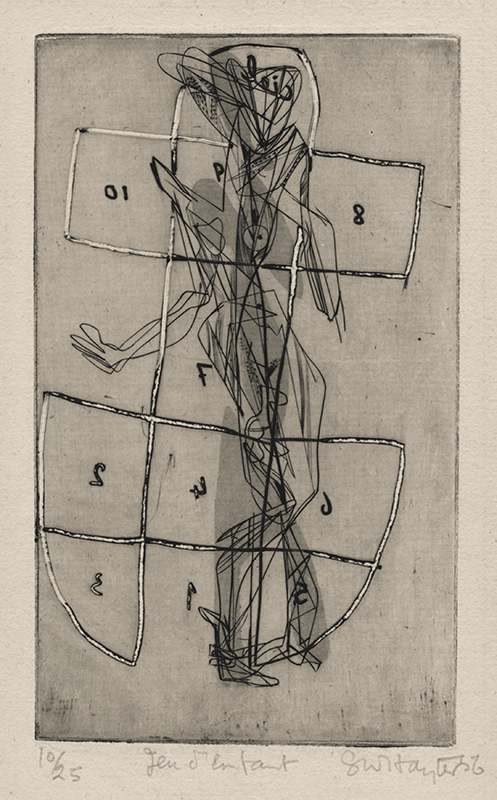 Jeu denfants (Childrens Game) by Stanley William Hayter