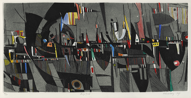 Ship Yard by Albert Alcalay