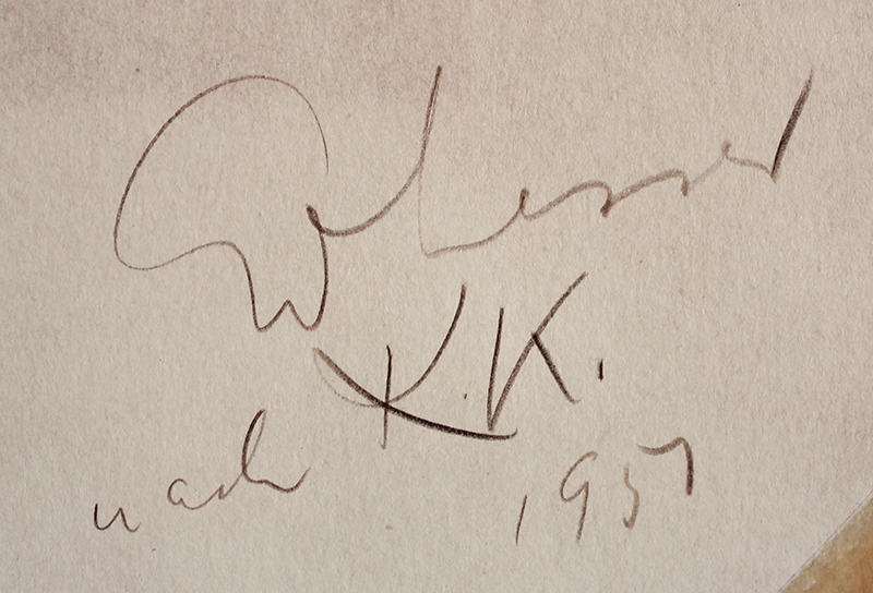 Nach K.K. (After Kathe Kollwitz) by Unidentified