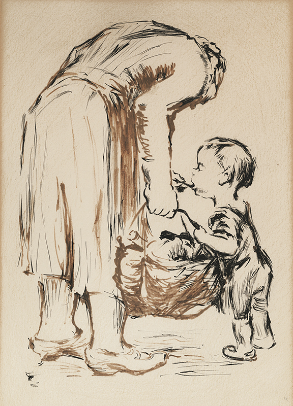 Nach K.K. (After Kathe Kollwitz) by Unidentified