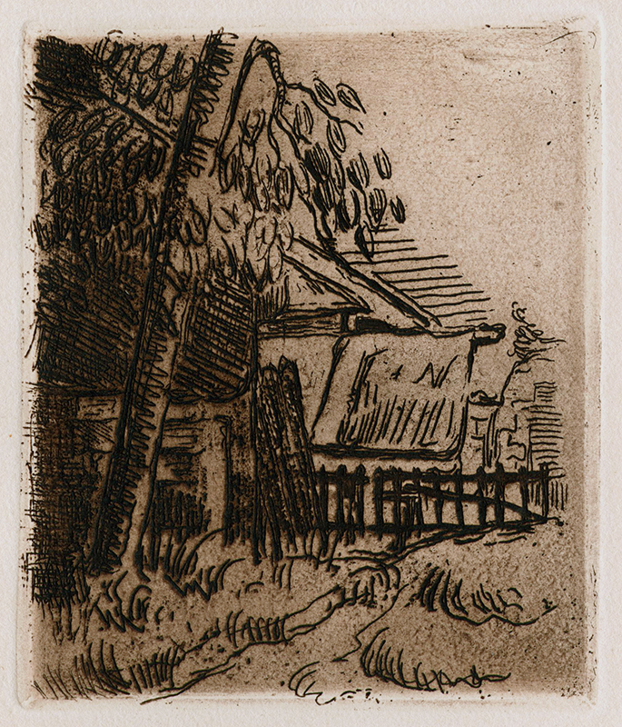 Paysage a Auvers by Paul Cezanne