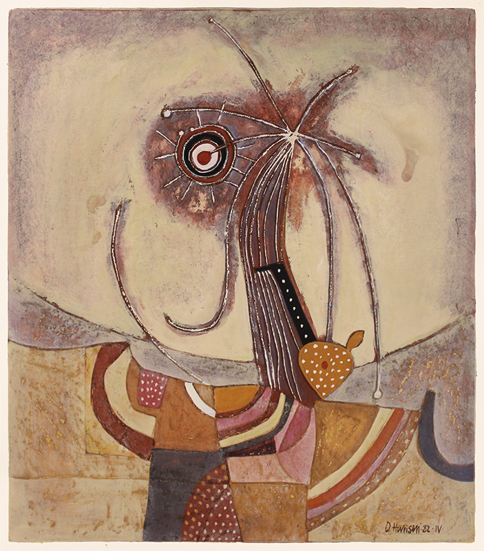 IV (petroglyphic abstraction) by Diana Hansen