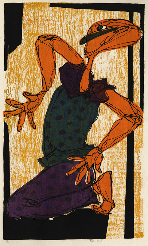(Dancer) by Ruth A. Wall