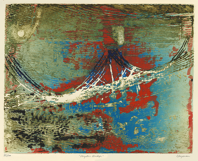 Mystic Bridge by Lawrence Murray Heyman