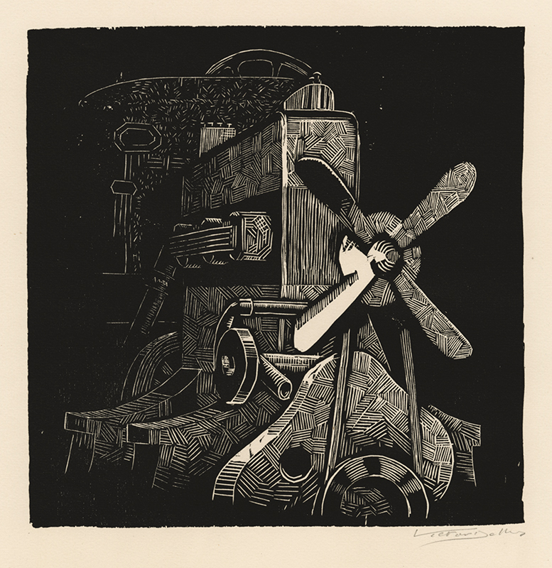 (Machine with propeller) by Victor Delhez