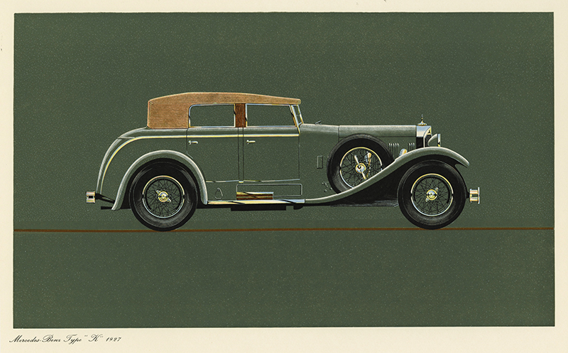 Mercedes-Benz Type K 1927 by Walter Gotschke