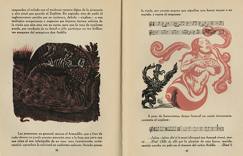 Incidentes Melodicos del Mundo Irracional - by Juan de la Cabada, illustrated by Leopoldo Mendez by Leopoldo Mendez