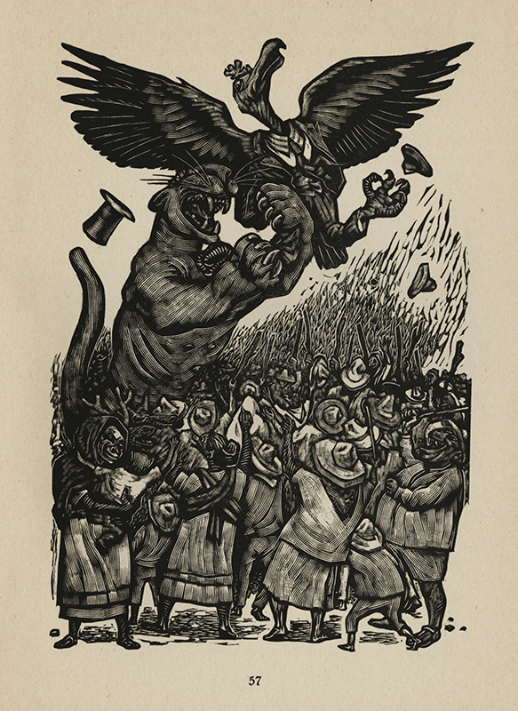 Incidentes Melodicos del Mundo Irracional - by Juan de la Cabada, illustrated by Leopoldo Mendez by Leopoldo Mendez