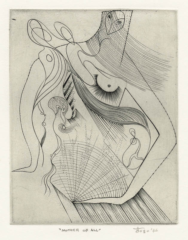 Mother of All - from the Ten Engravings portfolio by Ian Hugo