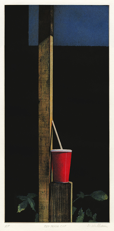 Red Paper Cup by Don Williams