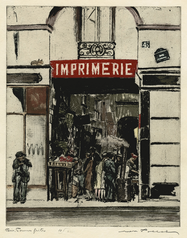 Paris: Pommes Frites - Lunch Hour by Max Pollak