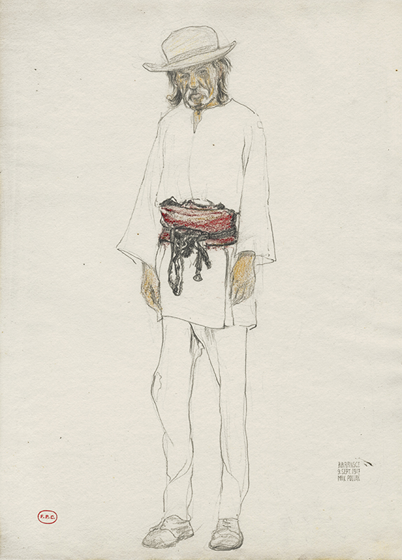 Rarance (man in hat) by Max Pollak