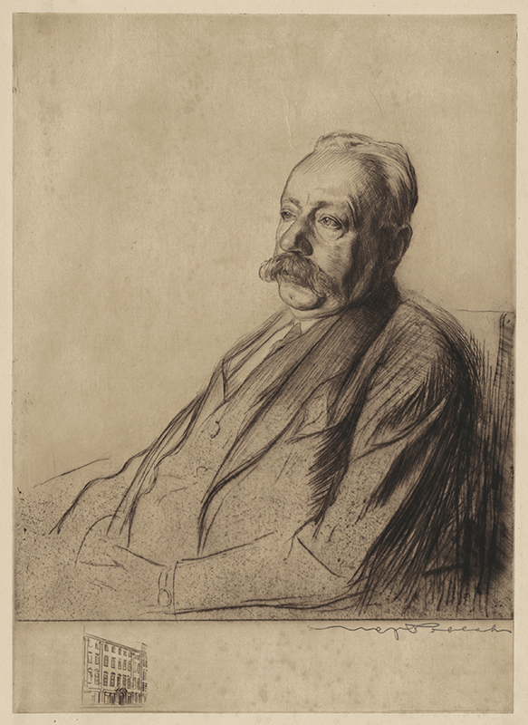 Portrait: F. Schlesinger by Max Pollak