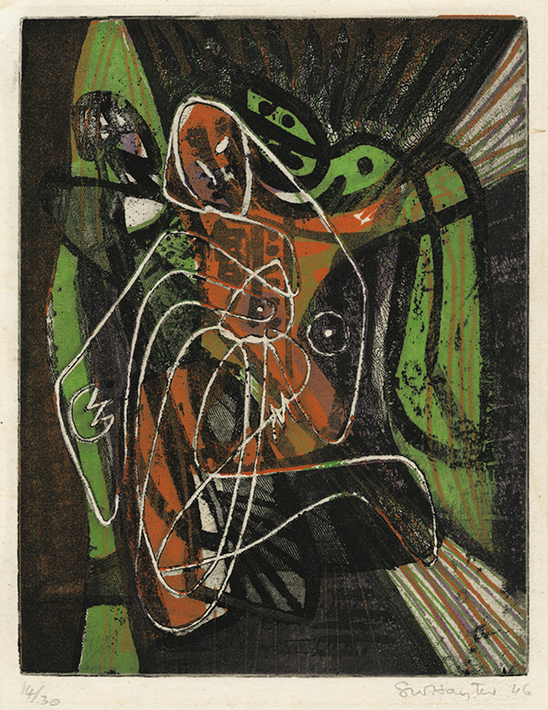 Palimpsest by Stanley William Hayter | Annex Galleries Fine Prints