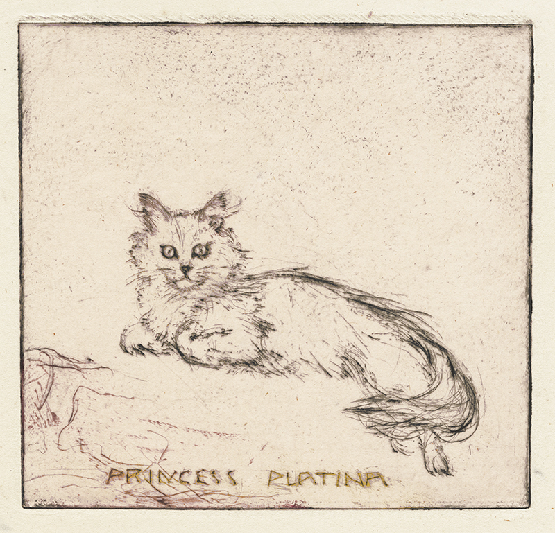 Dog and Cat series: Princess Platina by Max Pollak