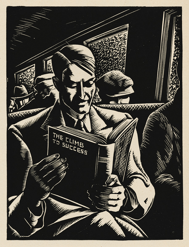 White Collar - Novel in Linocuts by Giacomo Patri by Giacomo Patri