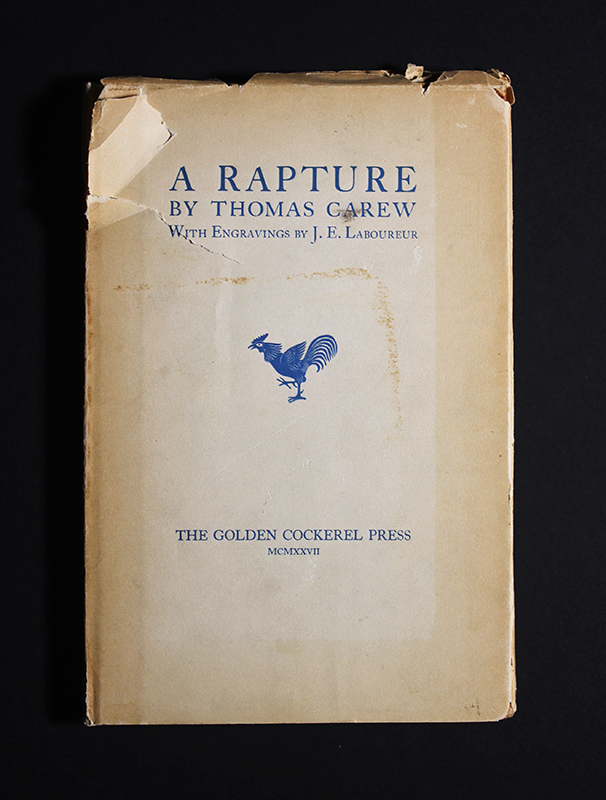 A Rapture / by Thomas Carew by Jean-Emile Laboureur