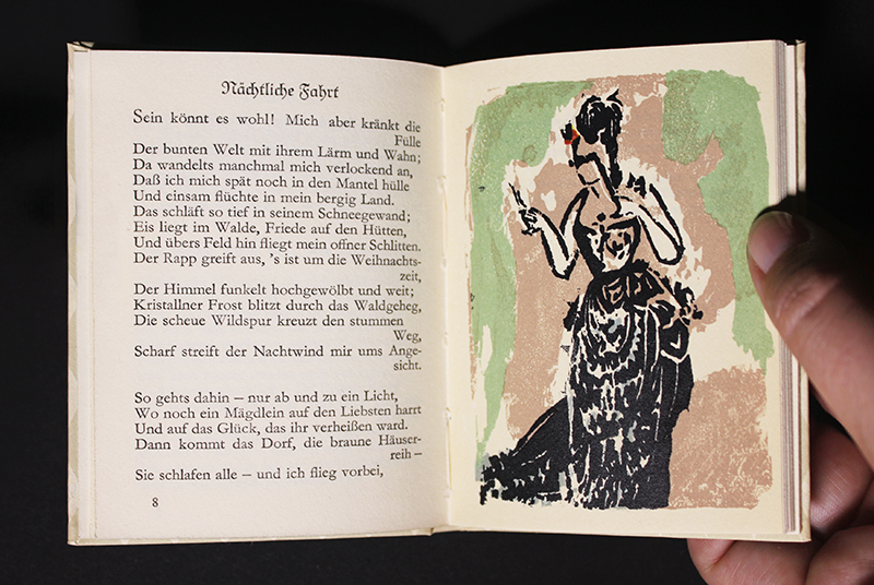 Ein Winteridyll - Karl Steiler (miniature book) by Marguerite Frey-Surbek
