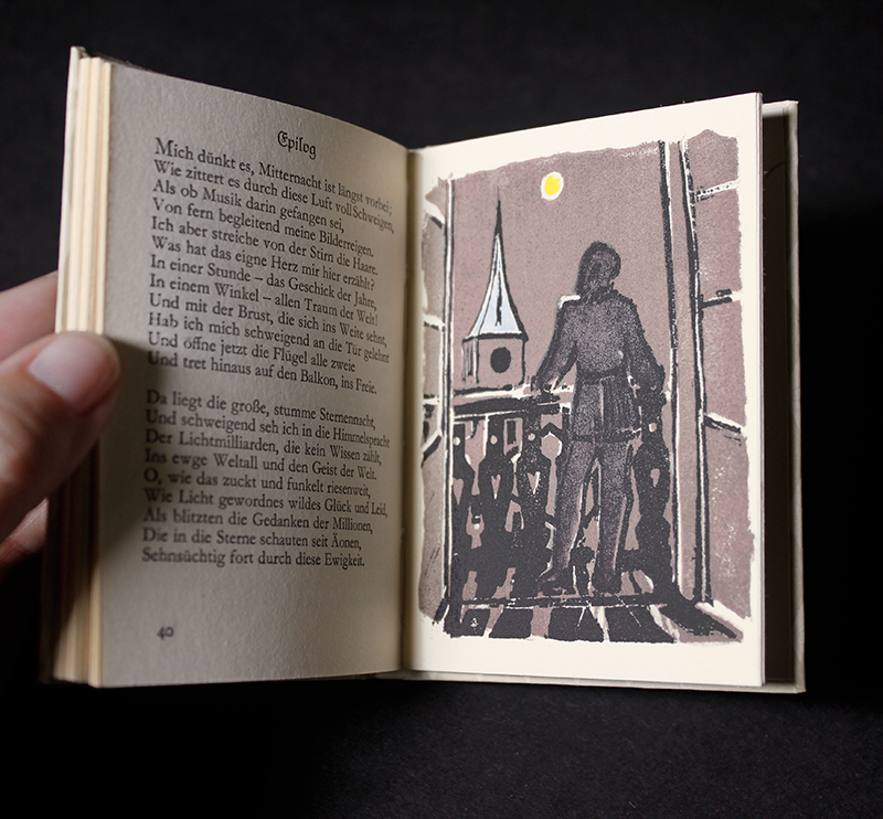 Ein Winteridyll - Karl Steiler (miniature book) by Marguerite Frey-Surbek