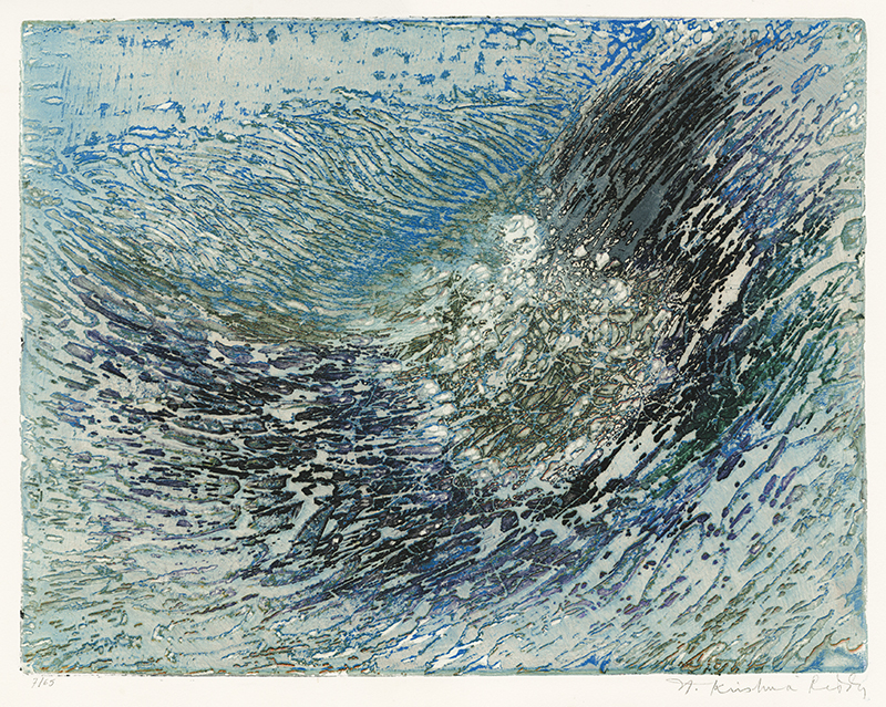 Wave (La Vague) by Krishna Reddy
